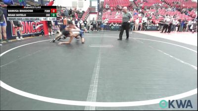 155-165 lbs Rr Rnd 3 - Danuga Biggoose, Ponca City Wildcat Wrestling vs Noah Sotelo, Cowboy Wrestling Club