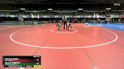 106 lbs Semis & Wb (16 Team) - Grace Roberts, Loudoun County vs Taylor Perry, Battlefield