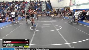 132 lbs Cons. Round 3 - Jaden Reid, Fountain Valley vs Stone Torres, Hesperia Wrestling
