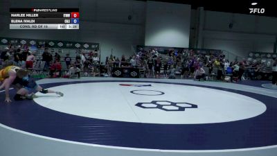 53 kg Cons. Rd Of 16 - Harlee Hiller, IWWC/ Titan Mercury Wrestling Club vs Elena Ivaldi, California