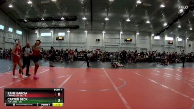 126 lbs Round 1 (6 Team) - Carter Beck, Top Level vs Zane Garcia, Capital City WC