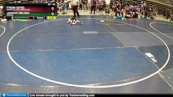 39 lbs Quarterfinal - Lennon Nielsen, Ravage vs Tyson Gates, Uintah Jr. High Wrestling