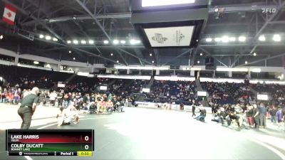 150 lbs 3rd Place Match - Lake Harris, Yelm vs Colby Ducatt, Bonney Lake