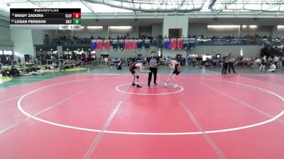 138 lbs Consi Of 8 #2 - Brady Zadora, Killingly vs Logan Persson, Shelton