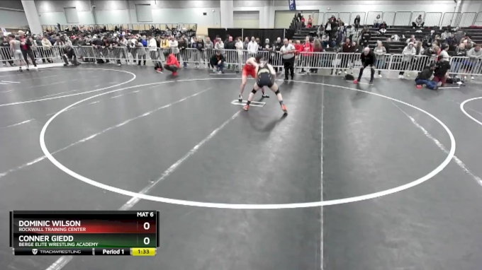 132 lbs Semifinal - Conner Giedd, Berge Elite Wrestling Academy vs ...