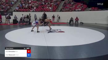 106 lbs Cons Semis - Diana Gonzalez, Red Wave Wrestling vs Ana Malovich, Team Pennsylvania