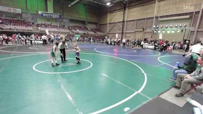 62 lbs Consi Of 8 #1 - Harper Bell, Ellicott Metro WC vs Justin Huntsinger, Woodland Park Jr WC