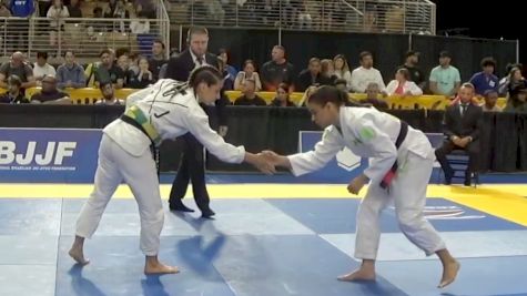 Mayssa Bastos UPSET At IBJJF Pans By Thaynara Victoria In Semifinals