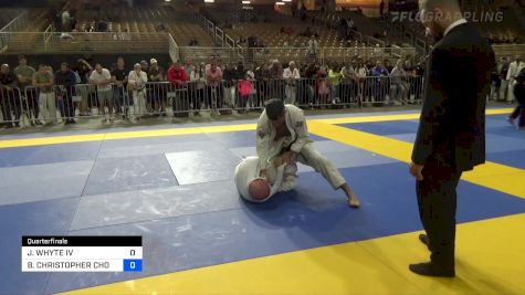 JAMES WHYTE IV vs BRANDON CHRISTOPHER CHO 2022 Pan Jiu Jitsu IBJJF Championship