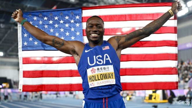 Grant Holloway Wins Third Indoor World Championships Gold at Nanjing 2025