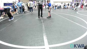 Rr Rnd 2 - Tytin Daniels, Checotah Matcats vs Ezra Edwards, Choctaw Ironman Youth Wrestling