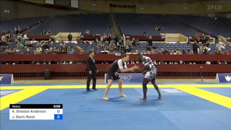 Joseph Davis Rossi vs Kemoy Sheldon Anderson 2024 Pan IBJJF Jiu-Jitsu No-Gi Championship