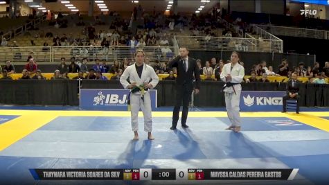 Mayssa Caldas Pereira Bastos vs Thaynara Victoria Soares Da Silv 2025 Pan Jiu Jitsu IBJJF Championship