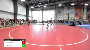 120 lbs Consi Of 32 #2 - Anthony Touchette, MA vs JAIDEN JAMES, CT
