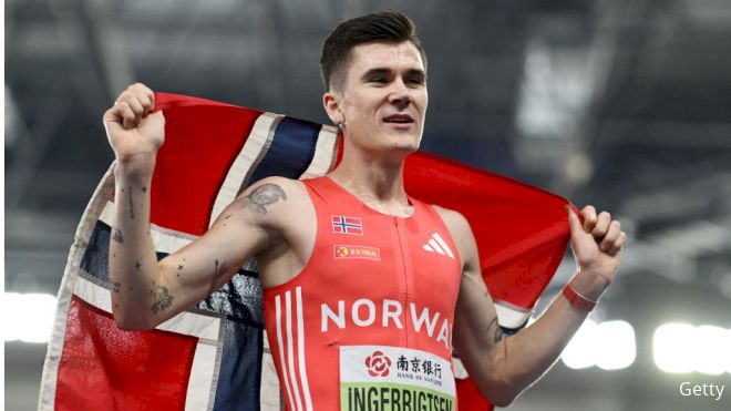 Jakob Ingebrigtsen Wins 1500m, Claims World Indoors Double in Nanjing