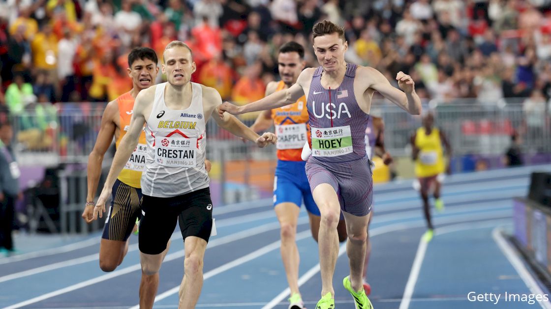 Josh Hoey Wins 2025 World Indoor 800m Championship