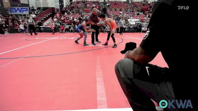 80 lbs Semifinal - Nathan Cruz, Scrap Yard Training vs Jax Kelemete, Chaparral Kids Wrestling Club