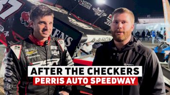 After The Checkers: Aaron Reutzel Recaps Dominant Performance At Perris Auto Speedway