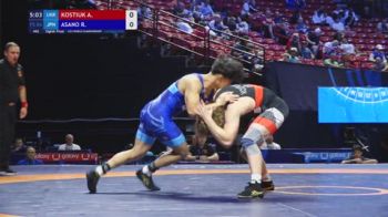86 kg 1/8 Final - Artur Kostiuk, Ukraine vs Ryogo Asano, Japan