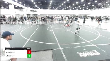 101 lbs Consi Of 8 #1 - Mailena Yang, No Team vs Isabella Maes, Wlv Jr Wrestling