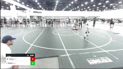 101 lbs Consi Of 8 #1 - Mailena Yang, No Team vs Isabella Maes, Wlv Jr Wrestling