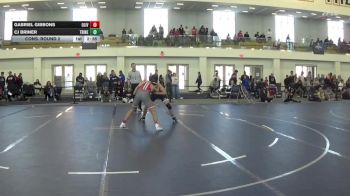 149 lbs Cons. Round 2 - Gabriel Gibbons, Olivet vs CJ Briner, Trine