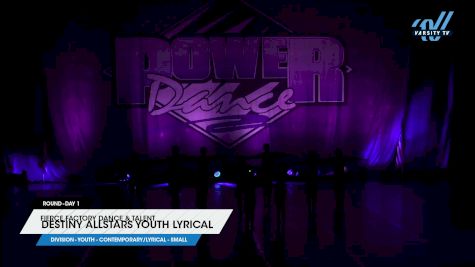 Fierce Factory Dance & Talent - Destiny Allstars Youth Lyrical [2023 Youth - Contemporary/Lyrical - Small Day 1] 2023 ACP Power Dance Grand Nationals