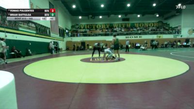 165 lbs Cons. Round 5 - Tomas Fulgentes, Royal vs Brian Battulga, South Torrance