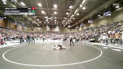 1A 120 lbs Cons. Semi - Scott Wakefield, Rich vs Diego Cortez, Monticello