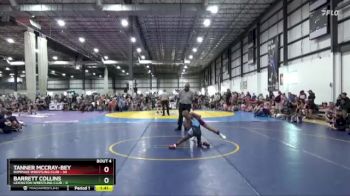 70 lbs Placement (4 Team) - Barrett Collins, LEXINGTON WRESTLING CLUB vs Tanner McCray-Bey, RAMPAGE WRESTLING CLUB