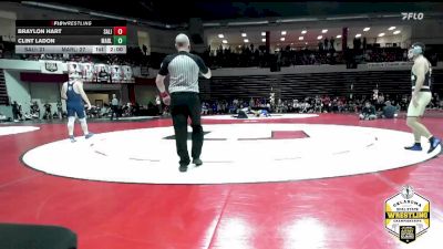 157 lbs Semifinals (8 Team) - Braylon Hart, SALINA vs Clint Ladon, MARLOW