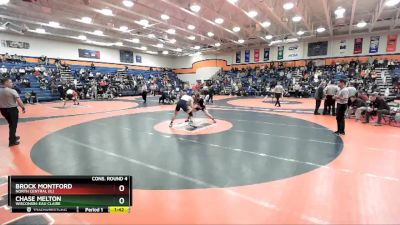 197 lbs Cons. Round 4 - Chase Melton, Wisconsin-Eau Claire vs Brock Montford, North Central (IL)