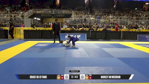 Marley An McGrain vs Grace Hli Ci Yang 2025 Pan Kids Jiu-Jitsu IBJJF Championship
