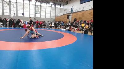 74 M Cons. Round 2 - Joshua Lundin, Edmonton Wrestling Club vs Oleksii Dymytrov, Dino Wrestling Club