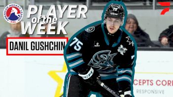 Danil Gushchin Highlights: San Jose Barracuda Forward Earns AHL Player Of The Week Honors
