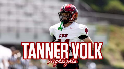 Tanner Volk Season Highlights | 2025 Central Washington Football Highlights