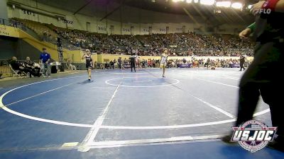 110 lbs Round Of 16 - Tytus Murchison, Standfast vs Garet Woodworth, Tuttle Wrestling Club