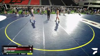 138 lbs Quarterfinal - Noah McKenzie, Hawaii vs Tristan Hart, Utah