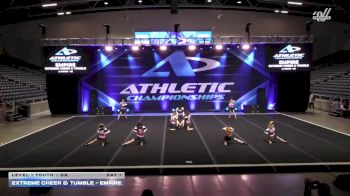 Extreme Cheer & Tumble - EMPIRE [2026 L1 Youth - D2 Day 1] 2026 Athletic Championships Garland Nationals