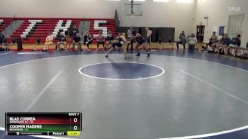 190 lbs Champ Round 1 (16 Team) - Blas Correa, Homewood Hs vs Cooper Madere, Buckhorn