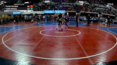 98 lbs Quarterfinal - Elijah Holinde, Glasgow Wrestling Club vs Gabe Stovall, Team Champs