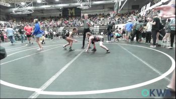 105 lbs Rr Rnd 2 - Kaydence Langford, ARDMORE TAKEDOWN CLUB vs Gentry Pickett, Shelton Wrestling Academy