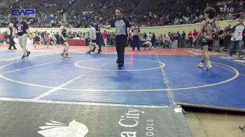 105 lbs Round Of 16 - Carson Dove, Plainview JH vs Devin Ford, Cushing