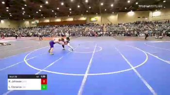 220 lbs Round Of 16 - Ryan Johnson, Culver Mat Club vs Lestat Cisneros, Ukiah Wrestling Club