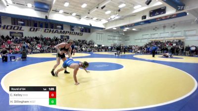 148 lbs Round Of 64 - Caden Kelley, Bixby (OK) vs Henry Dillingham, West Linn (OR)