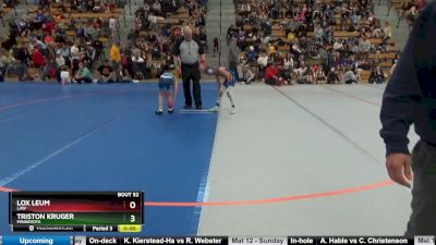 75 lbs Quarterfinal - Freyda Nelson, Blaine Wrestling vs Henry Luhman, MN Elite Wrestling