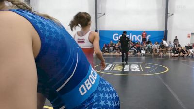 43 lbs Rr Rnd 5 - Giada Croteau, PA West Black - W vs Avery Riley, MPOWER Girls Wrestling Club - W