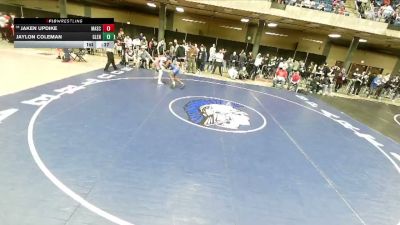 132 lbs Cons. Round 2 - Jaken Updike, Morrison vs Jaylon Coleman, Orland Park (Sandburg)