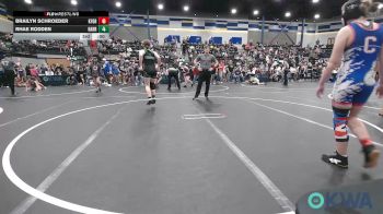 125 lbs Rr Rnd 3 - Sloane Lang, Choctaw Ironman Youth Wrestling vs Reagan Doyle, Cowboy Wrestling Club