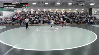 144 lbs Cons. Round 2 - Quinn Higgins, Kansas City Wrestling Club vs Princetin Hogue, Unaffiliated